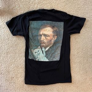 RIPNDIP VAN NERMAL TEE (BLACK)